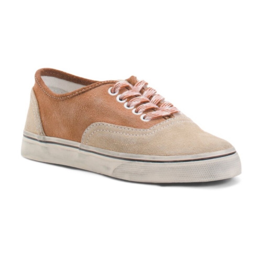 New! Re/done 70s Low Top Skate Sneakers NEUTRAL MULTI Sz 40 US 10 $265